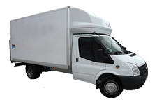 Car Hire Morden - Ford Luton Box Tail Lift - Van hire Morden